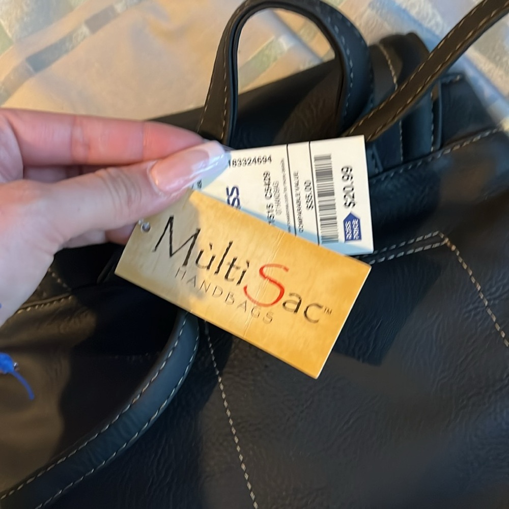 Black Multi Sac Mini Backpack - image 3